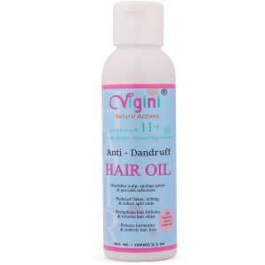 Vigini Natural Actives Anti Dandruff Hair Oil- 100ml