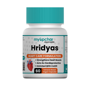 Myupchar Ayurveda Hridyas Heart Care Formulation- 60 Capsules