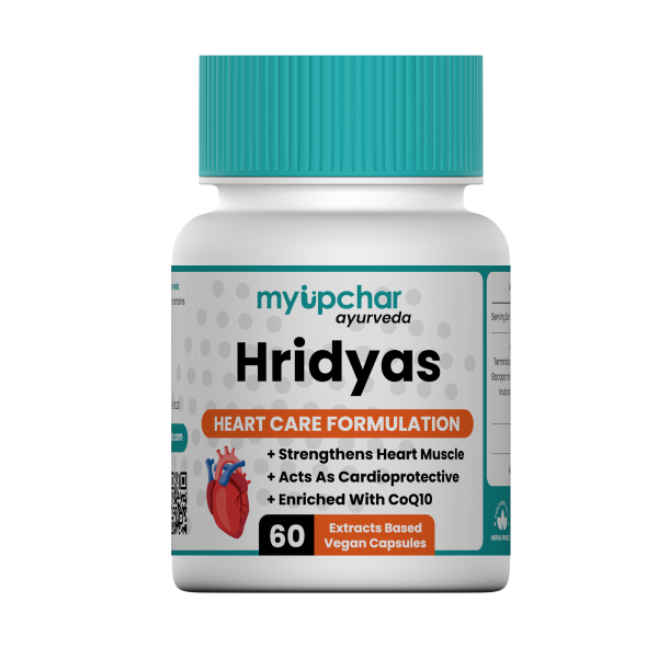 Myupchar Ayurveda Hridyas Heart Care Formulation- 60 Capsules