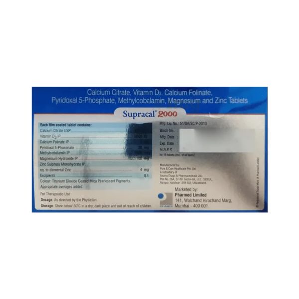 calcium tablet for bone