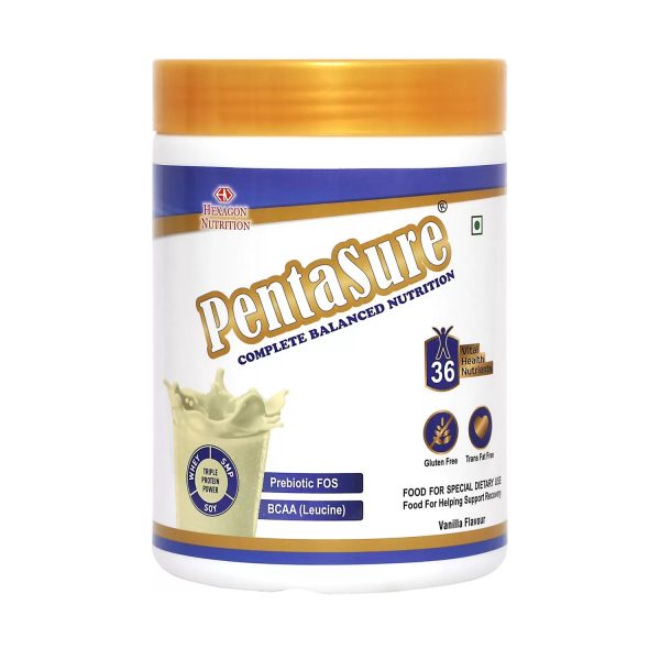 Pentasure Complete Balanced Nutrition Powder Vanilla Flavour 400g