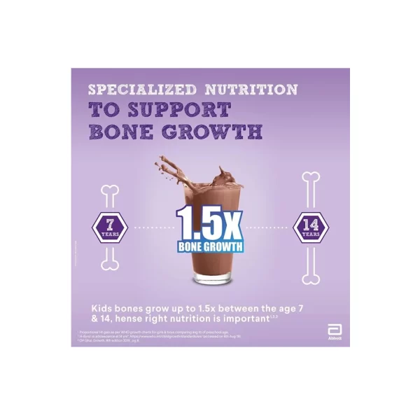specialized nutrition to support bone growth