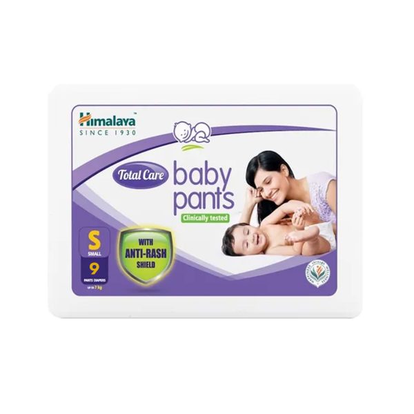 Himalaya Total Care Baby Pants Diapers Small (up to 7 kg) 9 Diapers Himalaya Total Care Baby Pants Diapers Small (up to 7 kg) 9 Diapers