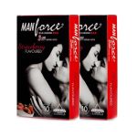 Manforce Wild 3 in 1 Condoms Strawberry (10 Condoms in 1 Pack) – Pack of 2