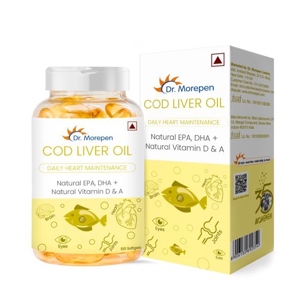 Layer_73 (14) Dr Morepen Cod Liver (100 softgels)