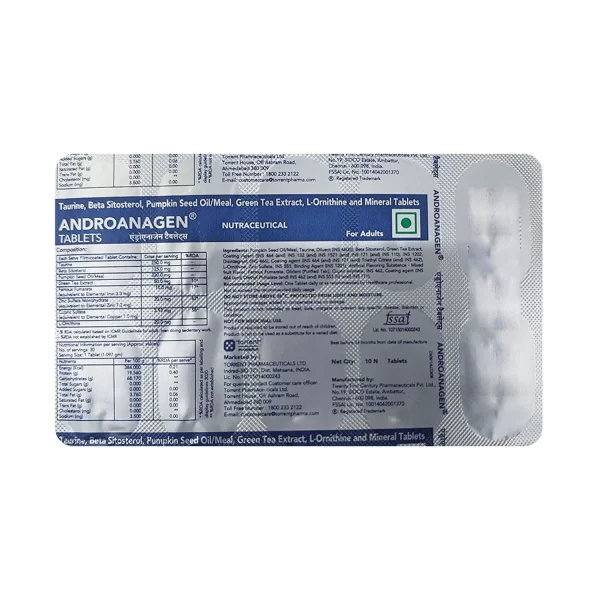 Androanagen Hairfall Control Tablet