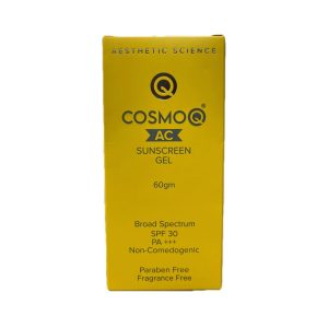 COSMOQ AC SPF 30 PA+++ Sunscreen Gel- 60 gm