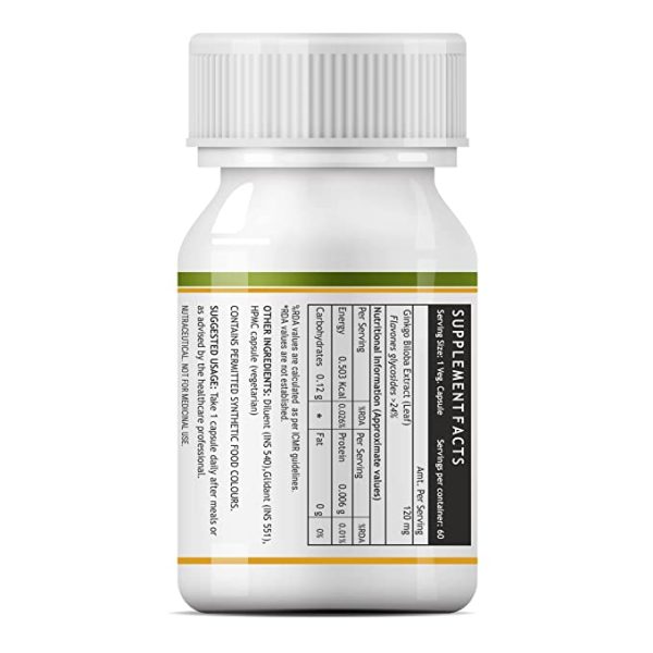 Inlife Ginkgo Biloba Standardized Extract