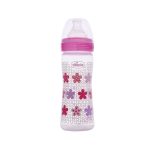 Chicco Well Being Feeding Bottle And Physio Teats- Medium Flow (Pink) 250 ml