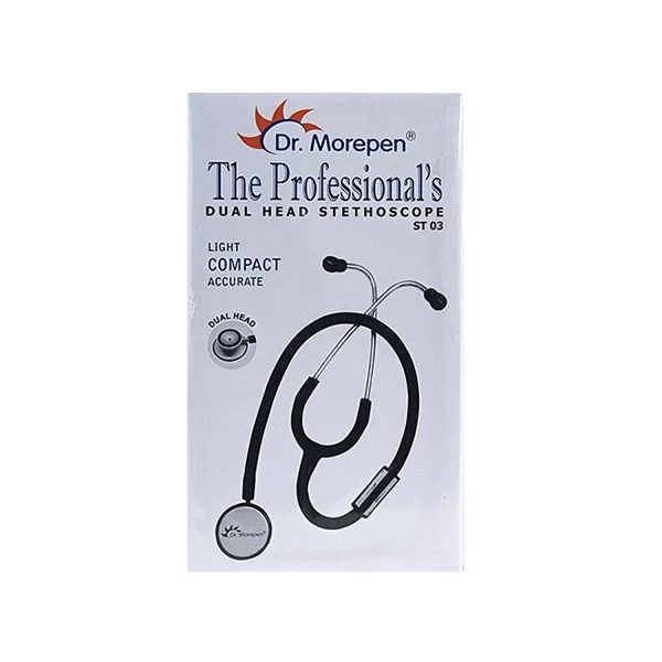 Dr Morepen ST-03 Dual Head Stethoscope Dr Morepen ST-03 Dual Head Stethoscope