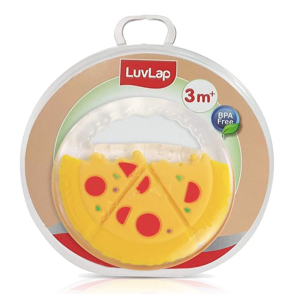 LuvLap Silicone Baby Teether Pizza Pie