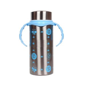Chinmay Kids Thermal Insulation Stainless Steel Baby Feeding Bottle (Multifunctional) 240ml