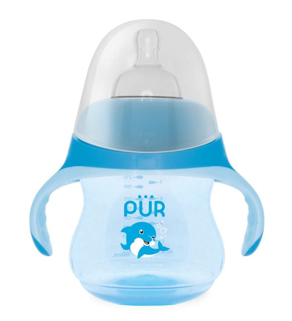 PUR Dolphin Cup 230ml - Blue