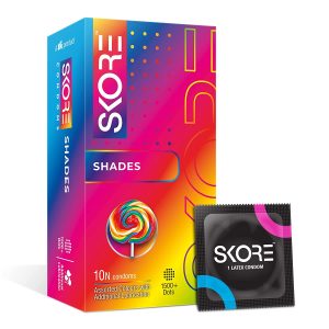 Skore Shades Condoms (10 Condoms in 1 Pack)