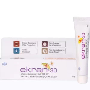 KLM Ekran Silicone Sunscreen Gel SPF 30+PA++++ 30g
