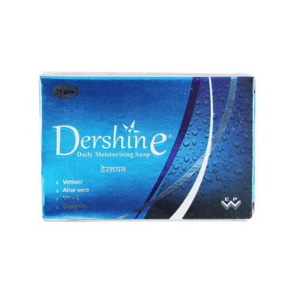 Dershine Daily Moisturising Soap – 75gm Dershine Daily Moisturising Soap – 75gm
