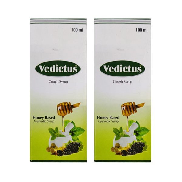 Vedictus Cough Syrup -100ml (Pack of 2) Vedictus Cough Syrup -100ml (Pack of 2)