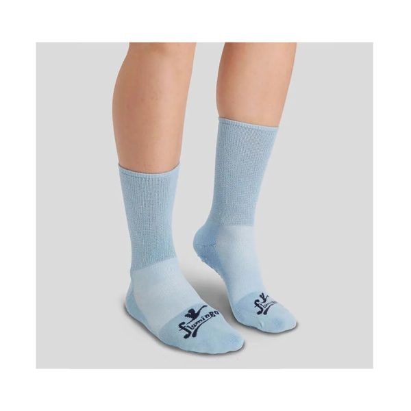 Layer_24 (3) Flamingo Diabetic Socks Anti-Skid Light Blue
