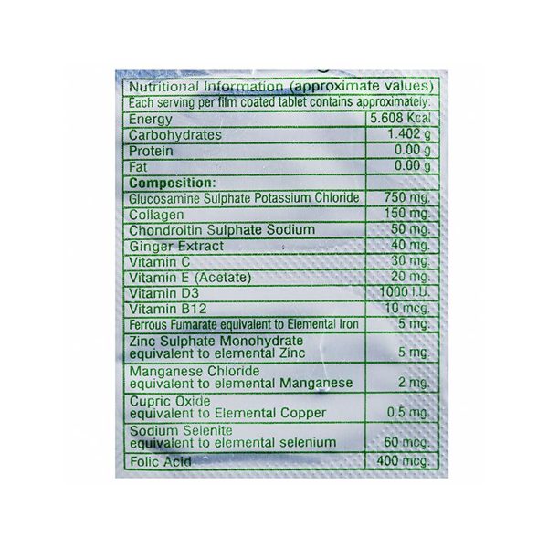 East West Pharma Nujoint Forte Tablet (10 Tablets)