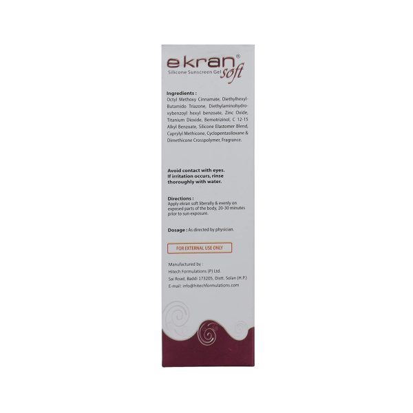 Ekran Soft Silicone Sunscreen