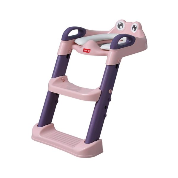 Luvlap Ladder Potty Seat – Pink Luvlap Ladder Potty Seat – Pink
