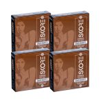 Skore Condoms Chocolate Flavoured (3 Condoms in 1 Pack) – Pack of 4