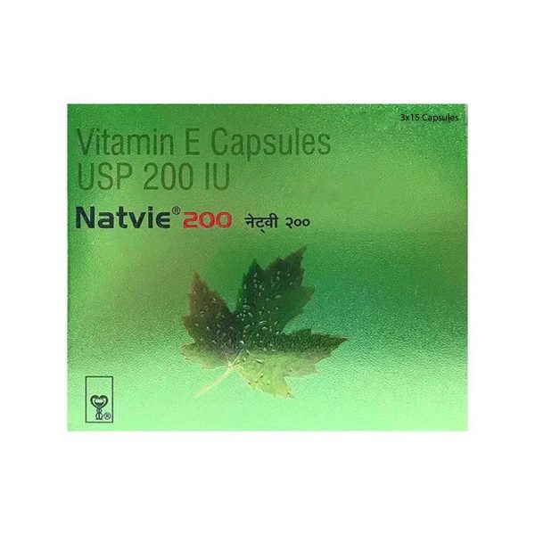 Natvie 200 Capsules – 3 x 15 Capsules