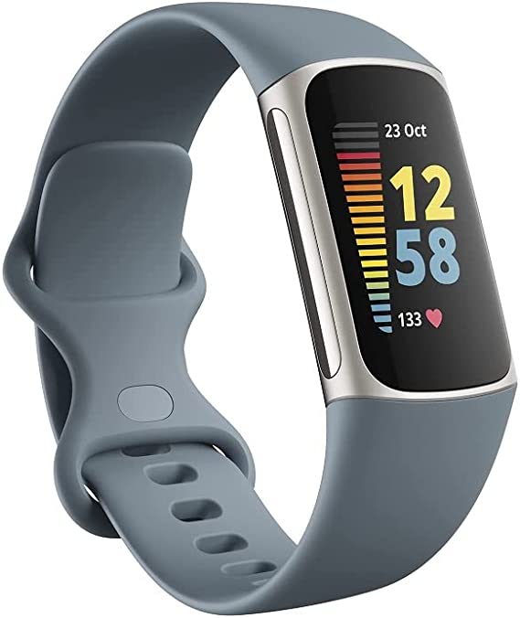 Fitbit Charge 5 Steel Blue Platinum Fitbit Charge 5 Steel Blue Platinum