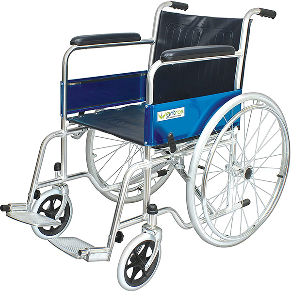 Entros Chromed Steel Wheel Chair