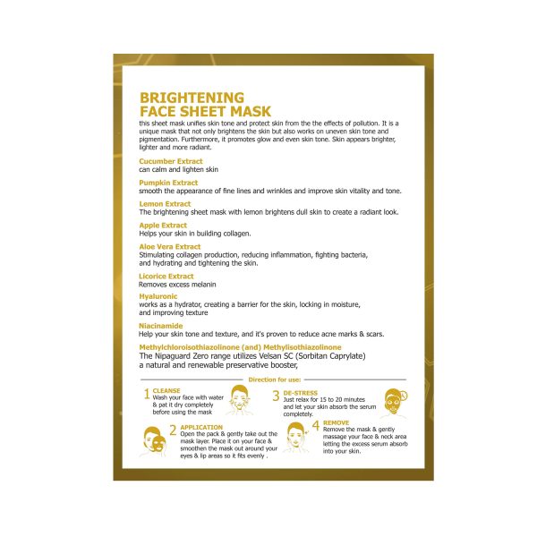 Brightening Face Sheet Mask