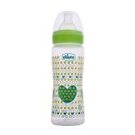 Chicco Well Being Feeding Bottle And Teats- Fast Flow-330ml – Green
