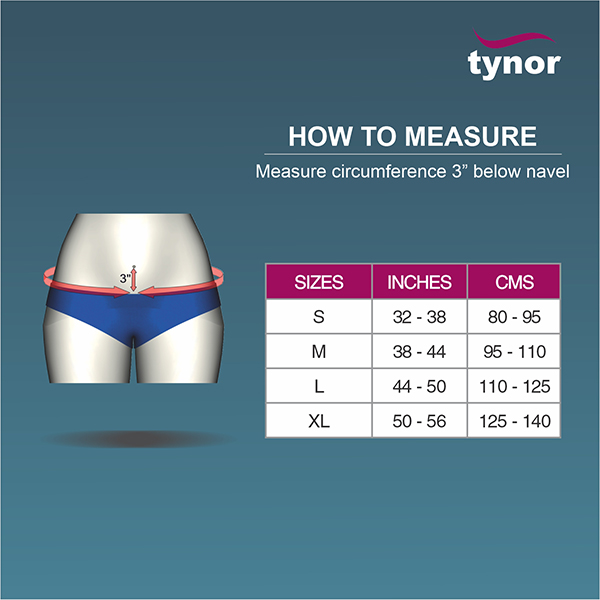 Tynor Pelvic Traction Belt (Grey)