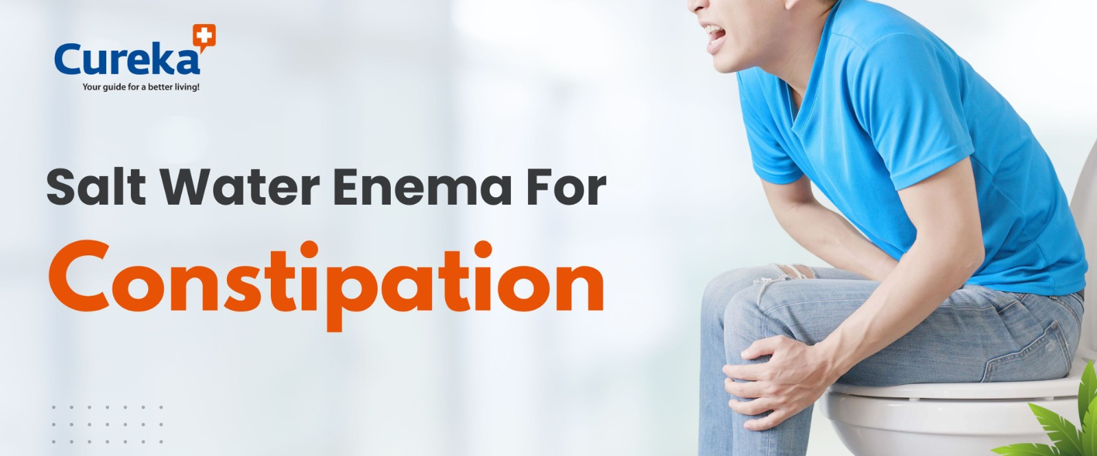 Salt water enema