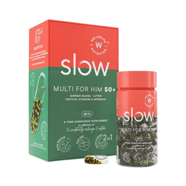 Wellbeing Nutrition Slow Multi for Him 50+ Wellbeing Nutrition Slow Multi for Him 50+