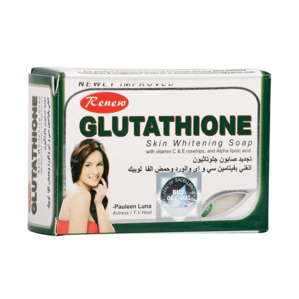 Renew Glutathione Skin Whitening Soap 135g Renew Glutathione Skin Whitening Soap 135g