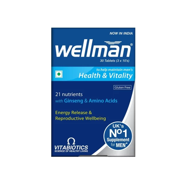 Wellman- Multivitamin Tablet (30 Tablets)