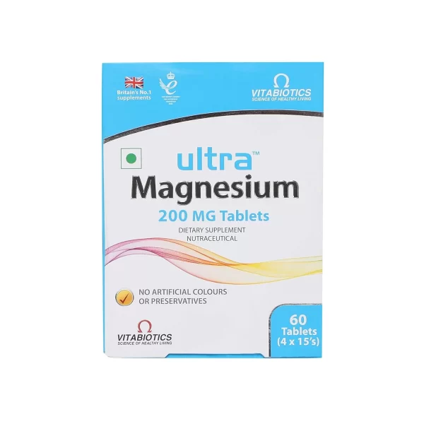 Vitabiotics Ultra Magnesium 60 Tablets Vitabiotics Ultra Magnesium 60 Tablets