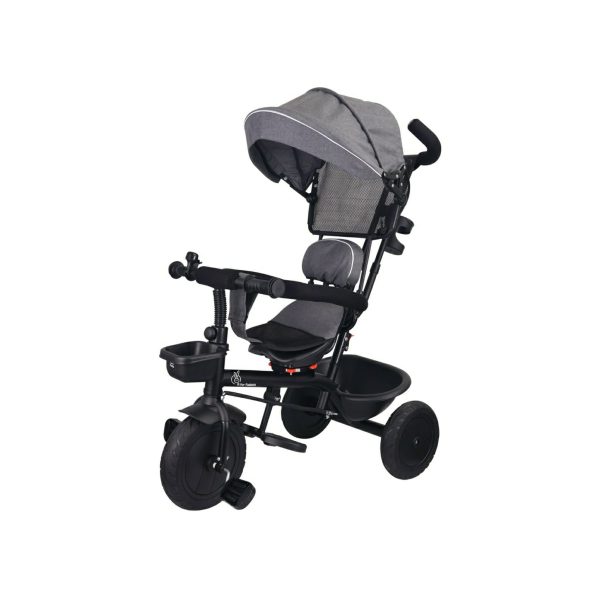 R for Rabbit Tiny Toes T40 Plus Tricycle (Grey Black) R for Rabbit Tiny Toes T40 Plus Tricycle (Grey Black)