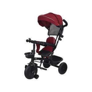 R for Rabbit Tiny Toes T40 Plus Tricycle (Maroon Black)