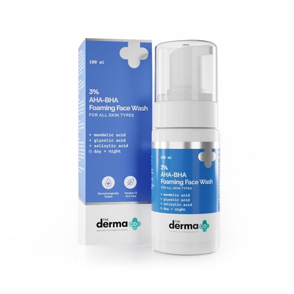 Dermaco 3% AHA-BHA Foaming Face Wash 100ml Dermaco 3% AHA-BHA Foaming Face Wash 100ml