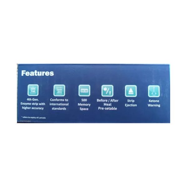 features of AccuSure Life Glucometer