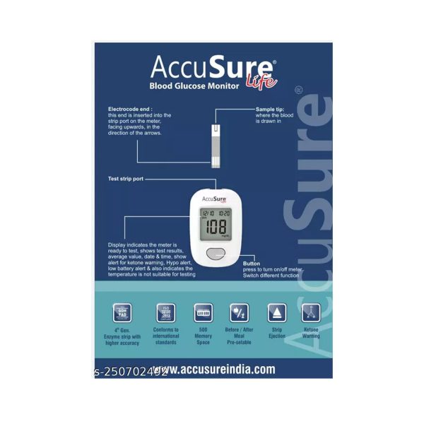 AccuSure Life Glucometer