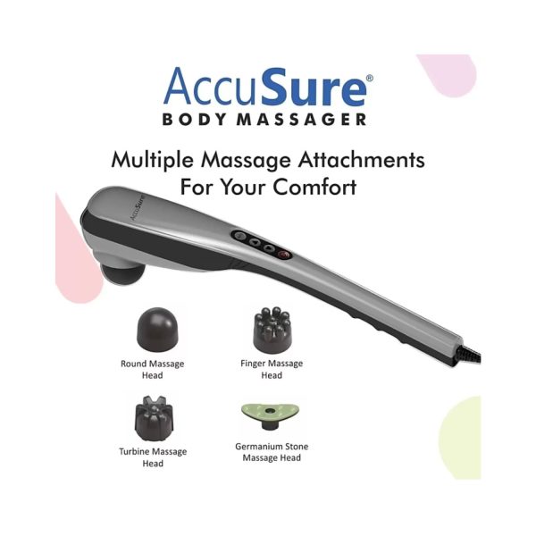 Accusure Body Massager Long Hand