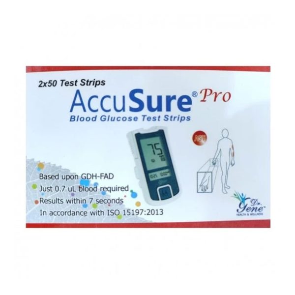 421 Accusure Pro Test Strips 100