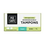 PeeSafe Biodegradable Tampons (16 Tampons)