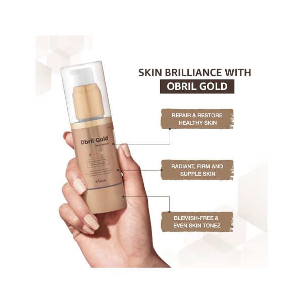 skin brillance with obril gold