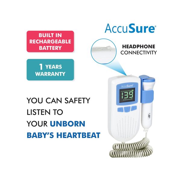 Accusure fetal doppler