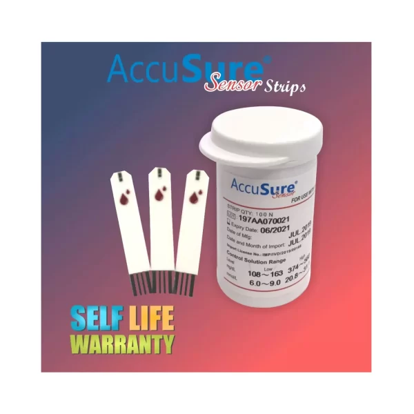 Accusure Sensor Test Strips