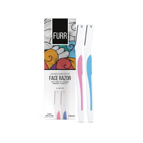 Pee Safe Advanced Nano-Coated Face Razor - 2 Pieces