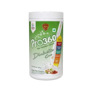 GMN Pro360 Diabetic Nutrition Powder Kesar Pista Flavour (200g)